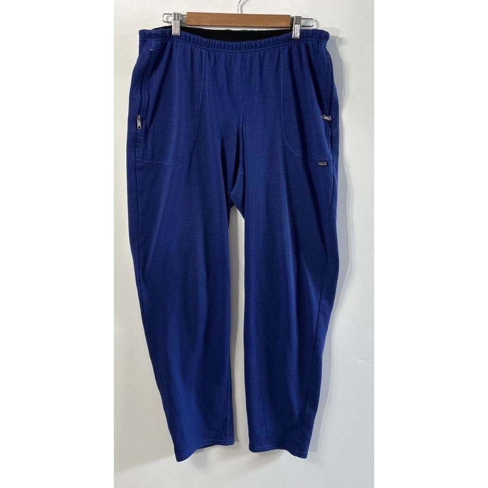 Vintage Mens Patagonia R1 Regulator Pants Polartec Grid Fleece 40200 Large '89